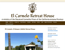 Tablet Screenshot of elcarmelo.org